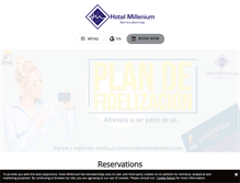 Tablet Screenshot of hotelmilleniumbarrancabermeja.com